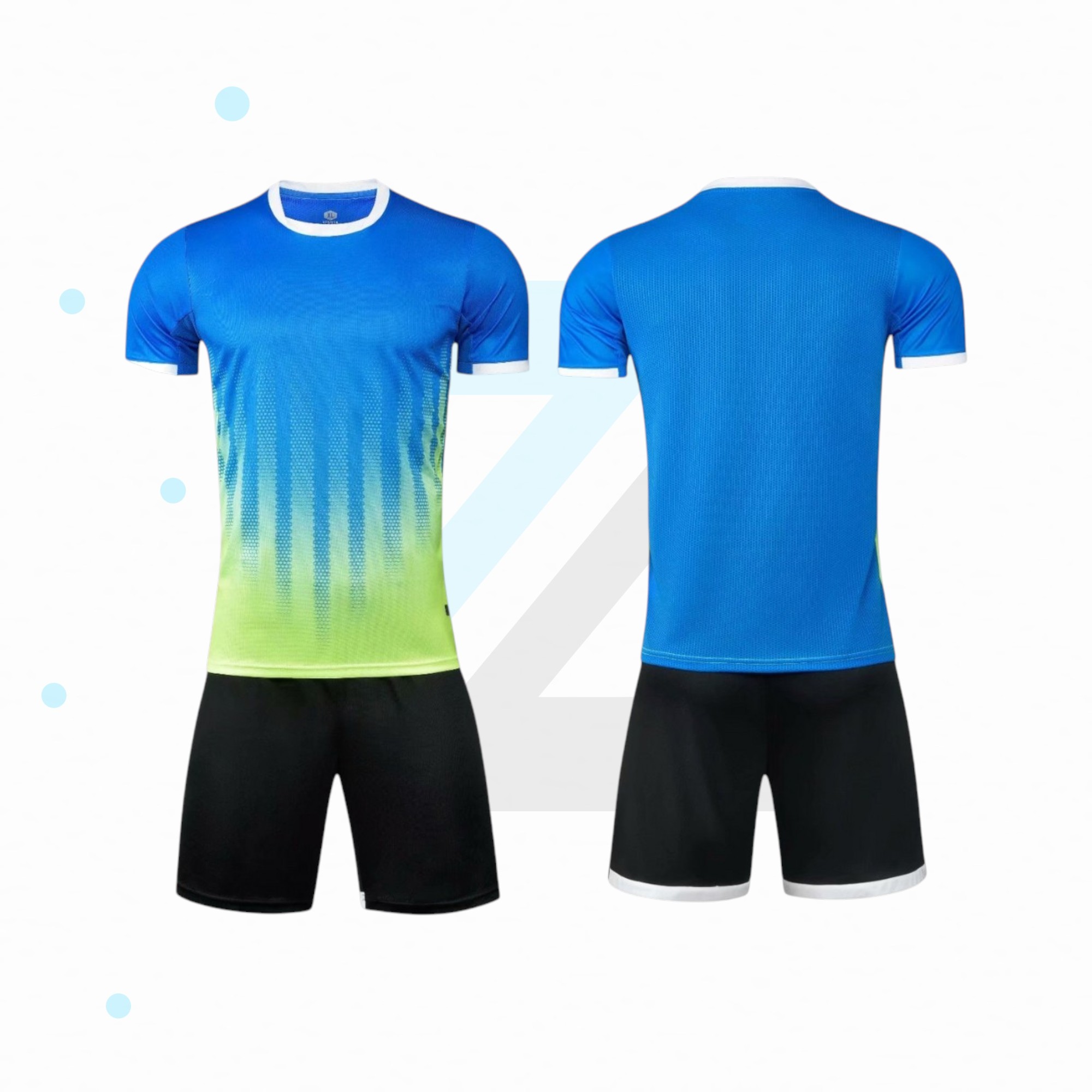 Pro Soccer Uniform | Custom Football Kit | Moisture-Wicking Lightweight Fabric angle 3